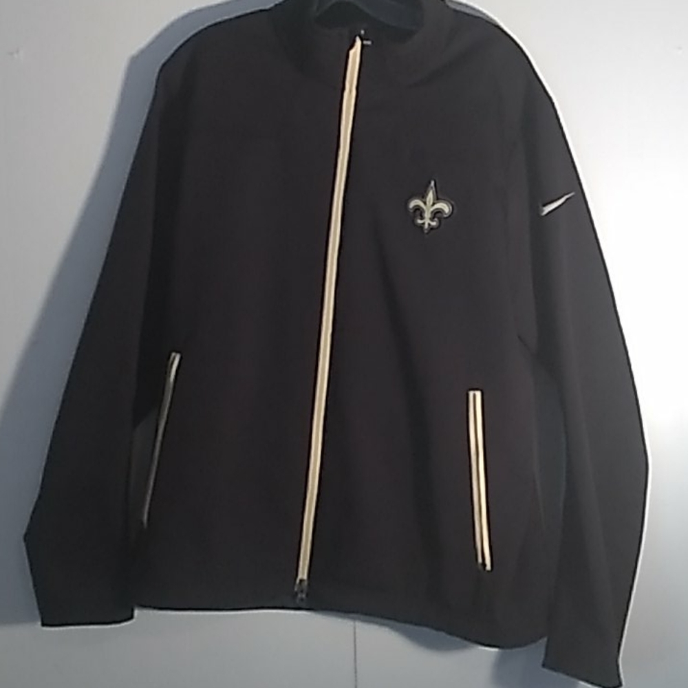 On field apparel saints jacket